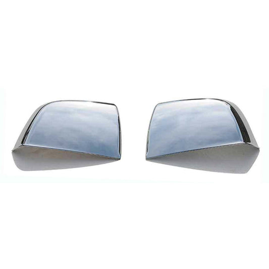 OMAC Side Mirror Cover Caps Fits RAM ProMaster City 2015-2022 Chrome Silver 2 Pcs 2524112