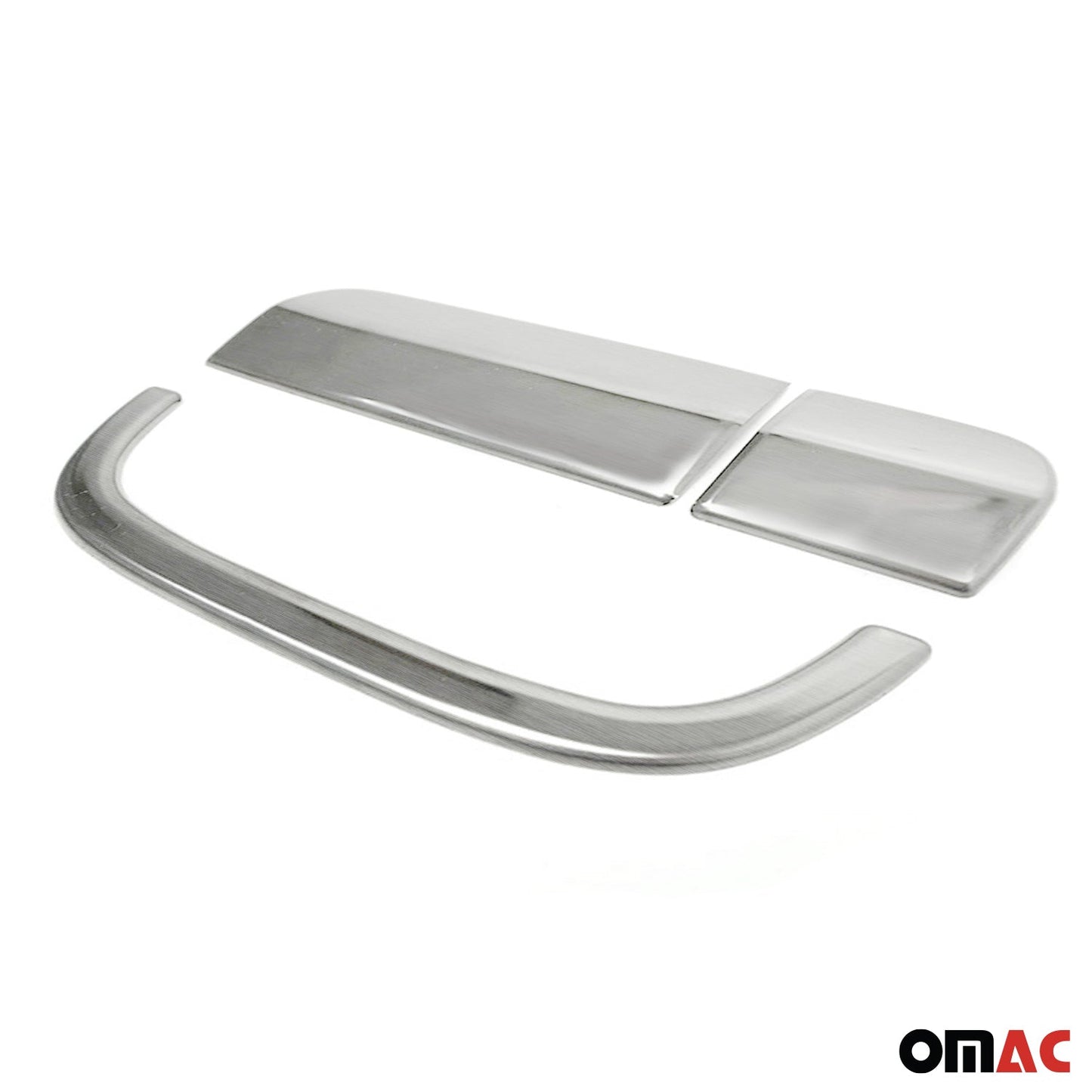 OMAC Chrome Trunk Door Handle Cover Brushed Steel Fits Mercedes Vito W639 2003-2014 4721051T