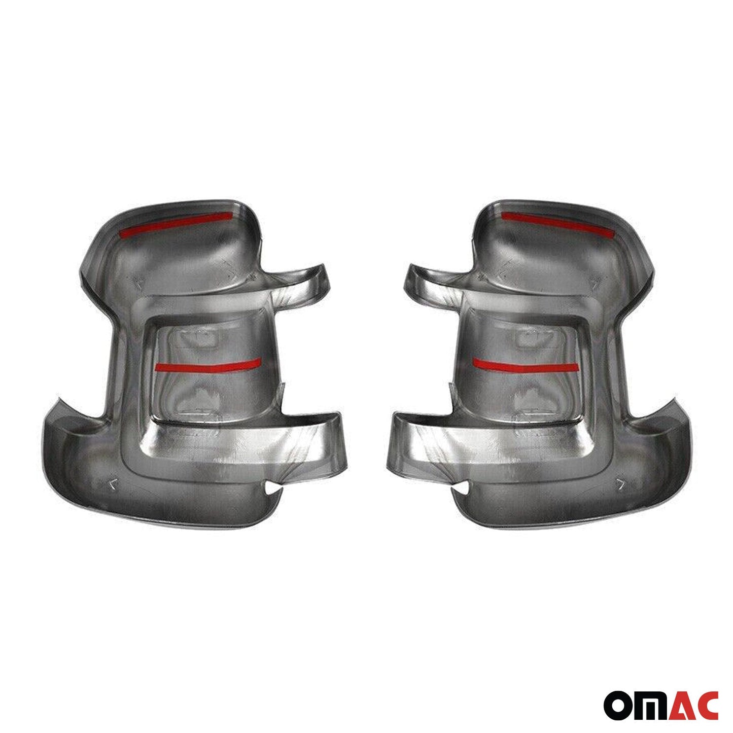 2014-2025 RAM ProMaster Side Mirror Cover Caps Chrome Silver 2 Pcs