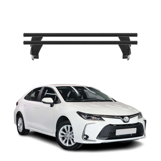 2019-2025 Toyota Corolla Sedan Roof Rack Cross Bars Black