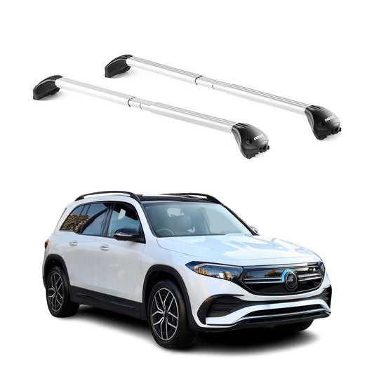 2022-2025 Mercedes EQB Roof Rack Cross Bars Silver
