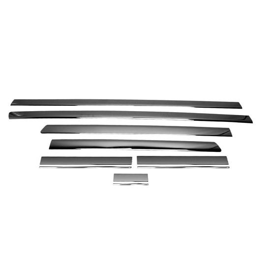 OMAC Side Door Molding Trim for VW T5 Transporter 2003-2015 Steel Dark 7x 7522132B