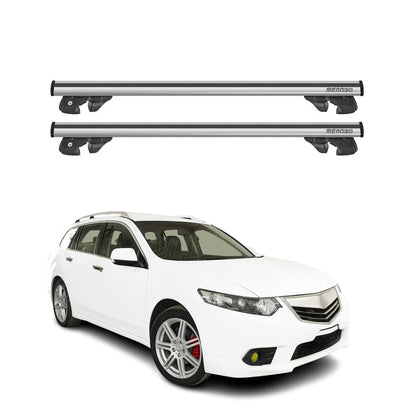 2011-2014 Acura Tsx Sport Wagon Roof Rack Cross Bars Silver