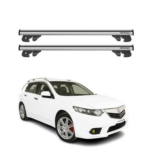 2011-2014 Acura Tsx Sport Wagon Roof Rack Cross Bars Silver