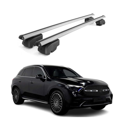 2023-2026 Mercedes GLC Class X254 Roof Rack Cross Bars Silver