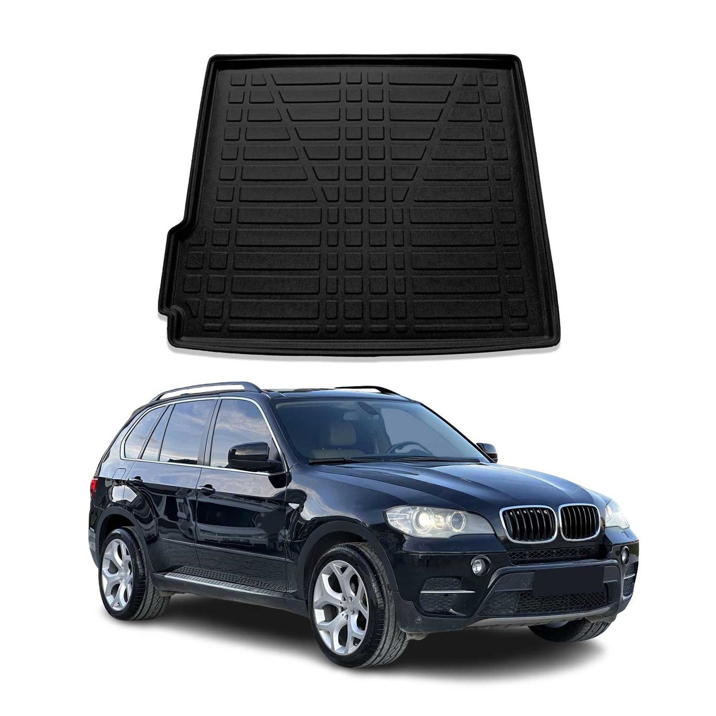 2014-2018 BMW X5 F15 Cargo Liner Trunk Mat All Weather Black