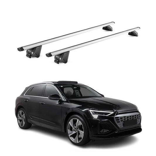 2019-2023 Audi e-tron Quattro Roof Rack Cross Bars Silver