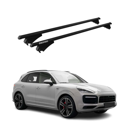 2019-2026 Porsche Cayenne Roof Rack Cross Bars Black
