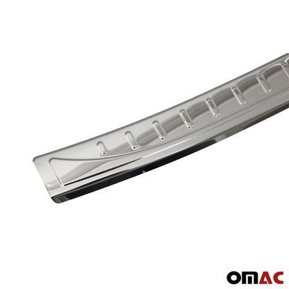 OMAC Rear Bumper Sill Cover Protector Guard for Seat Ateca 2017-2023 Steel Dark 1Pc 6512093B