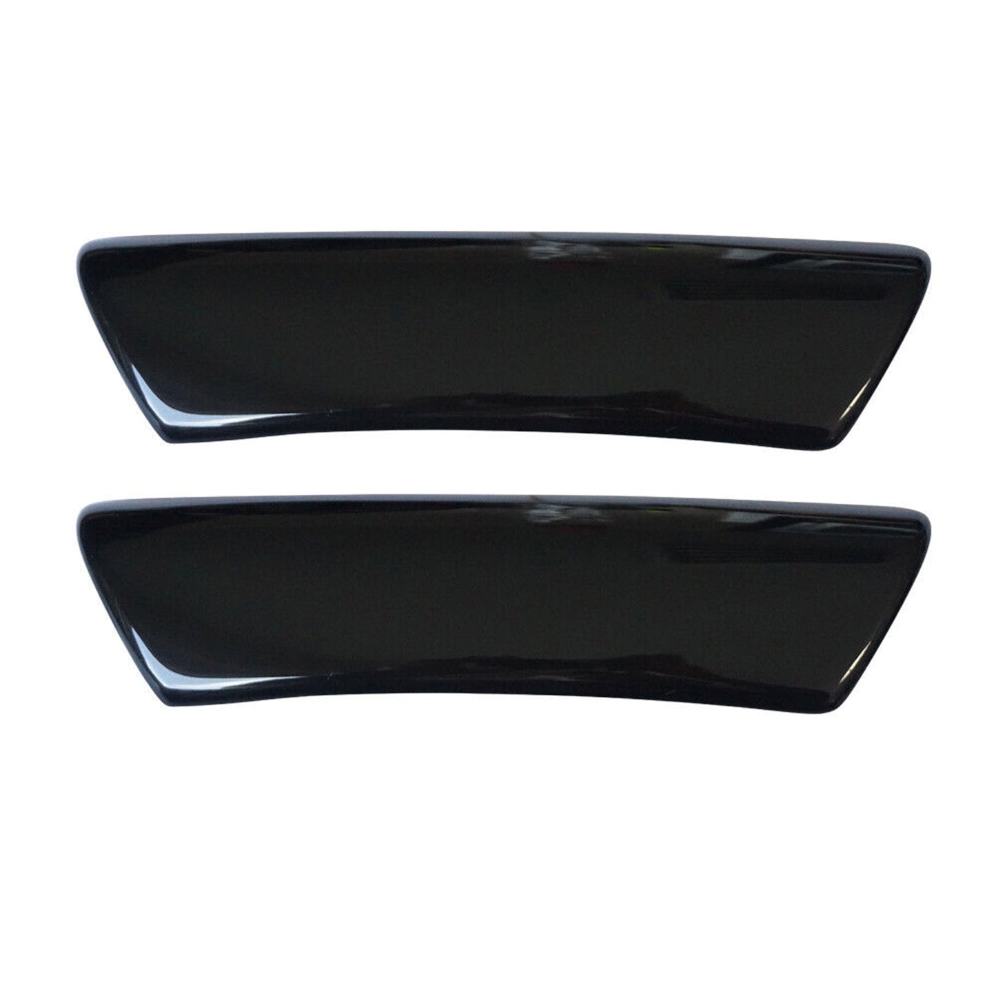 OMAC Car Door Handle Cover Protector for VW T5 Transporter 2010-2015 Steel Black 2Pcs '7522034