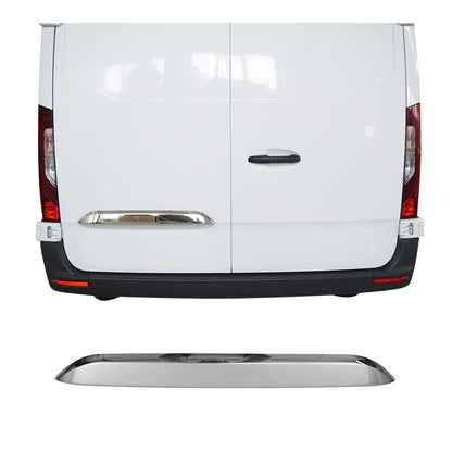 2019-2025 Mercedes Sprinter W907 910 Trunk Door Handle Cover Stainless Steel Dark