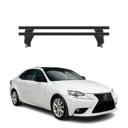 2014-2024 Lexus IS Roof Rack Cross Bars Black