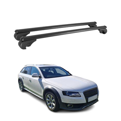 2008-2012 Audi A4 B8 Wagon Roof Rack Cross Bars Luggage Carrier 2 Pcs