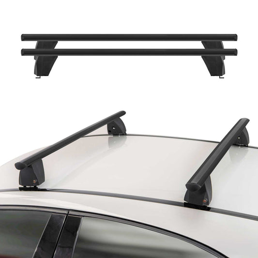 2011-2016 BMW 5 Series F10 Sedan Roof Rack Cross Bars Black