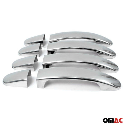 OMAC Car Door Handle Cover Protector for Ford Transit 150 2015-2024 Steel 8 Pcs '2624043