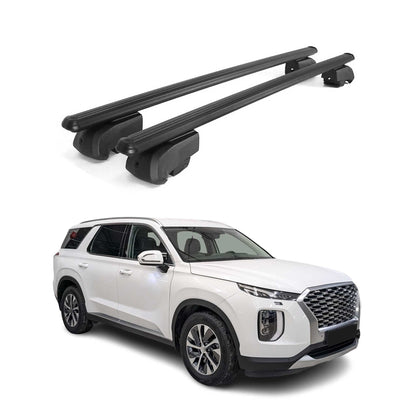 2020-2025 Hyundai Palisade Roof Rack Cross Bars Black