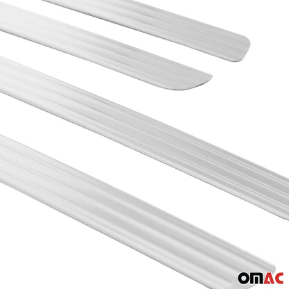 OMAC Door Sill Scuff Plate Scratch Protector for VW Golf Mk7 2015-2021 Steel 4 Pcs 7515094N