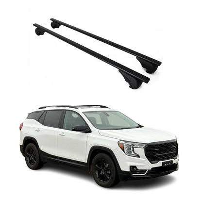2018-2024 GMC Terrain / Terrain Denali Roof Rack Cross Bars Black