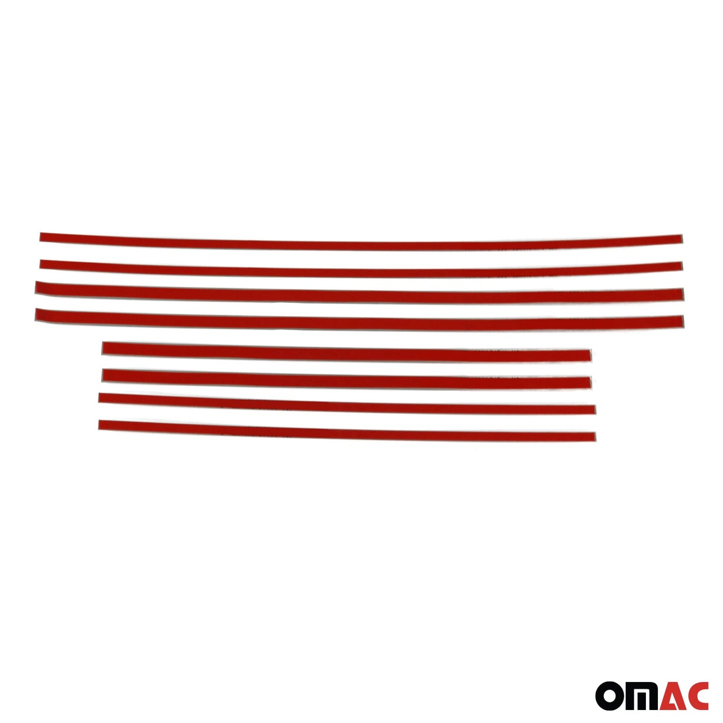 OMAC Fits MB E-Class W124 1986-1995 Brushed Chrome Side Door Sill Cover S.Steel 8 Pcs 4727DT091T