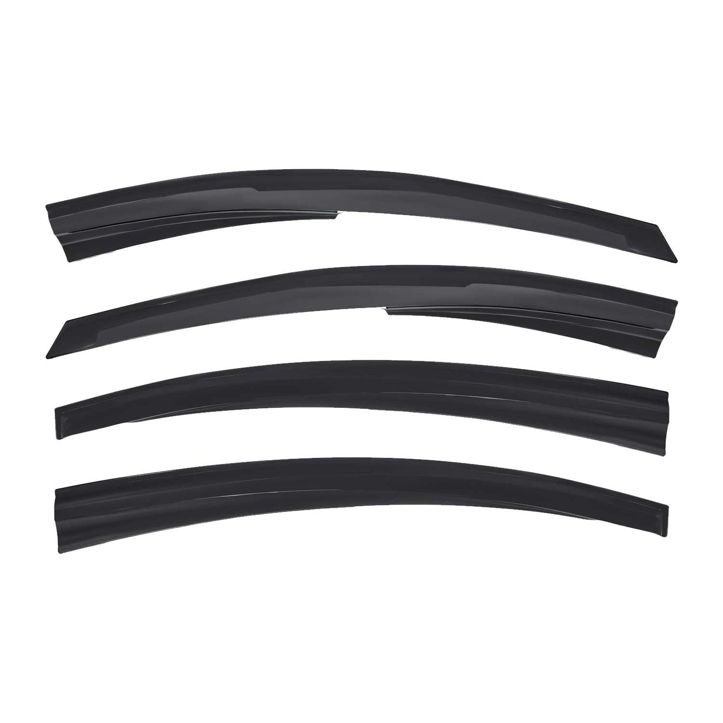 2011-2015 Chevrolet Cruze Window Visor Vent Rain Deflector 4Pcs Smoke