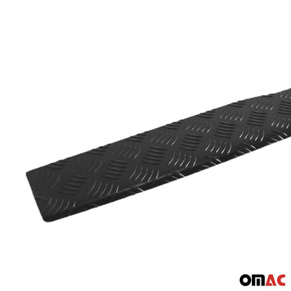 OMAC Rear Bumper Sill Cover Protector Guard for Mercedes Metris 2016-2024 Alu Black 4733093AB