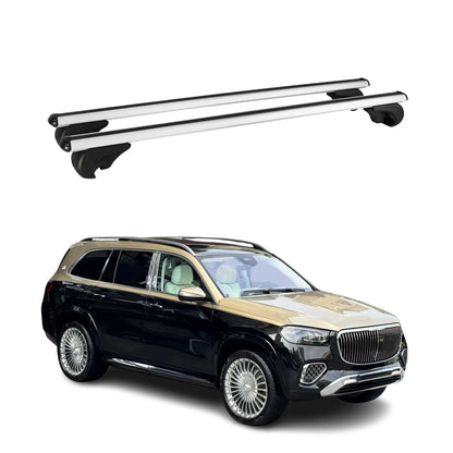 2020-2025 Mercedes GLS Class X167 Roof Rack Cross Bars Silver