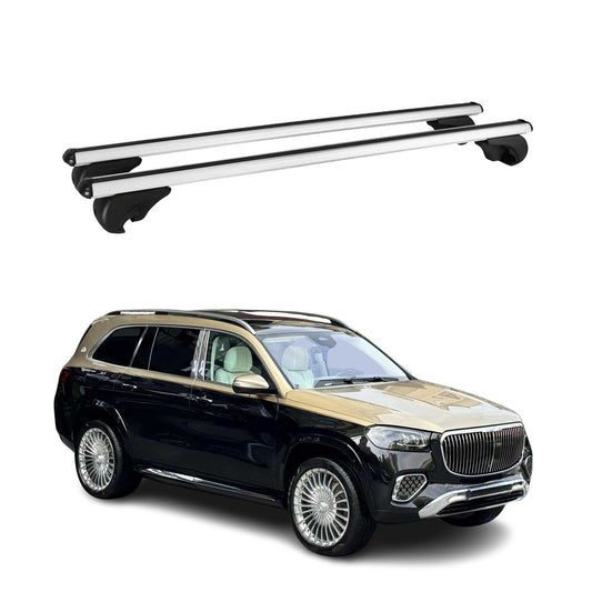2020-2025 Mercedes GLS Class X167 Roof Rack Cross Bars Silver