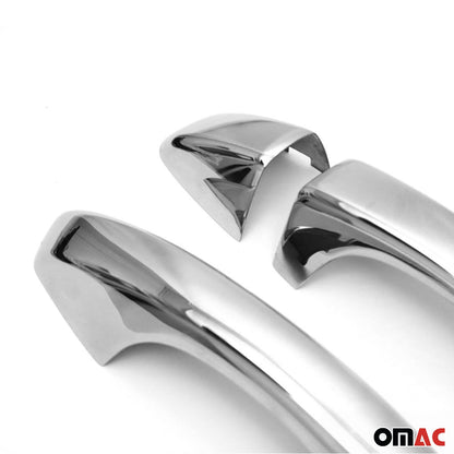 OMAC Car Door Handle Cover Protector for VW Golf 2015-2021 Steel Chrome 4 Pcs '7515042