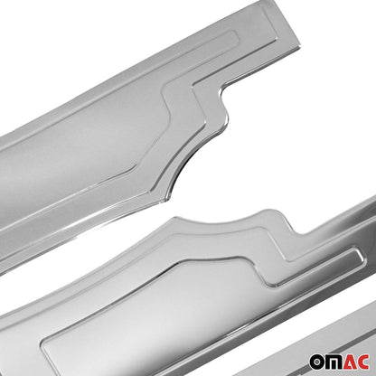 OMAC Door Sill Scuff Plate Scratch Protector for Ford Transit Connect 2014-2019 Steel 2627091N