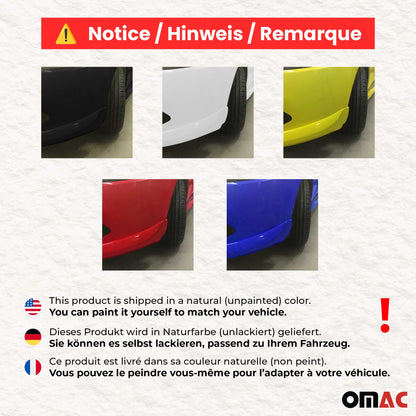 2017-2023 BMW 5 Series G30 Sedan Rear Trunk Spoiler Wing ABS Primer Paintable