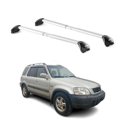1997-2001 Honda CR-V Roof Rack Cross Bars Silver