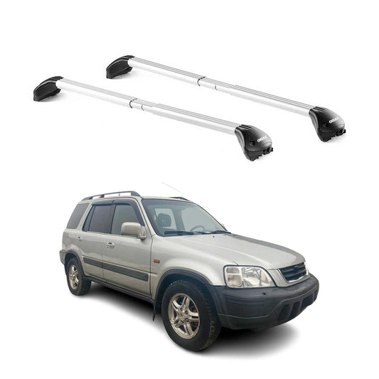1997-2001 Honda CR-V Roof Rack Cross Bars Silver