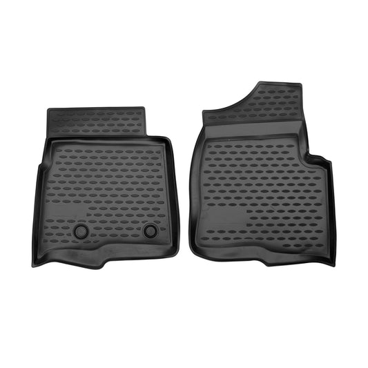 OMAC Floor Mats Liner for Ford F-150 SuperCrew Crew Cab 2009-2014 All-Weather 2693444