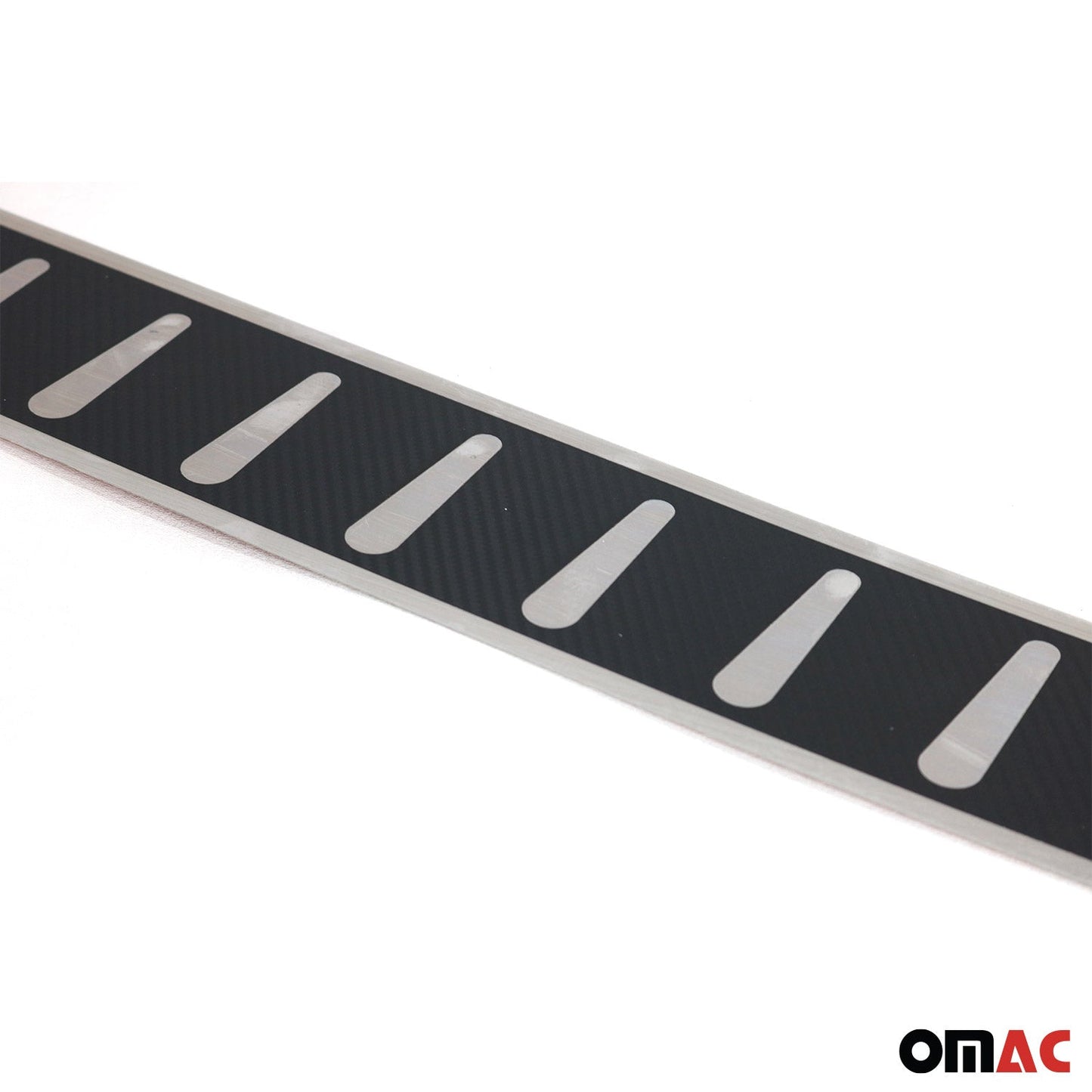 OMAC Rear Bumper Sill Cover Protector for Volvo XC90 2003-2014 Steel Carbon Foiled 7603093CF