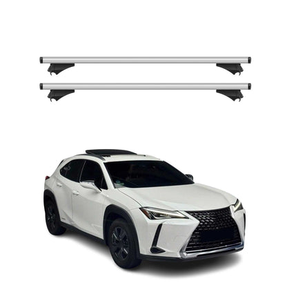 2019-2025 Lexus UX200 UX250h Roof Rack Cross Bars Silver
