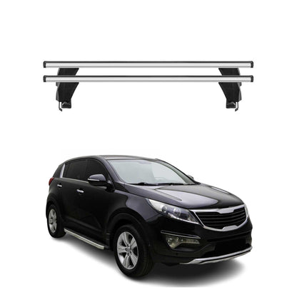 2011-2014 Kia Sportage Roof Rack Cross Bars Silver