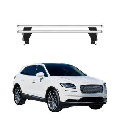 2019-2023 Lincoln Nautilus Roof Rack Cross Bars Silver