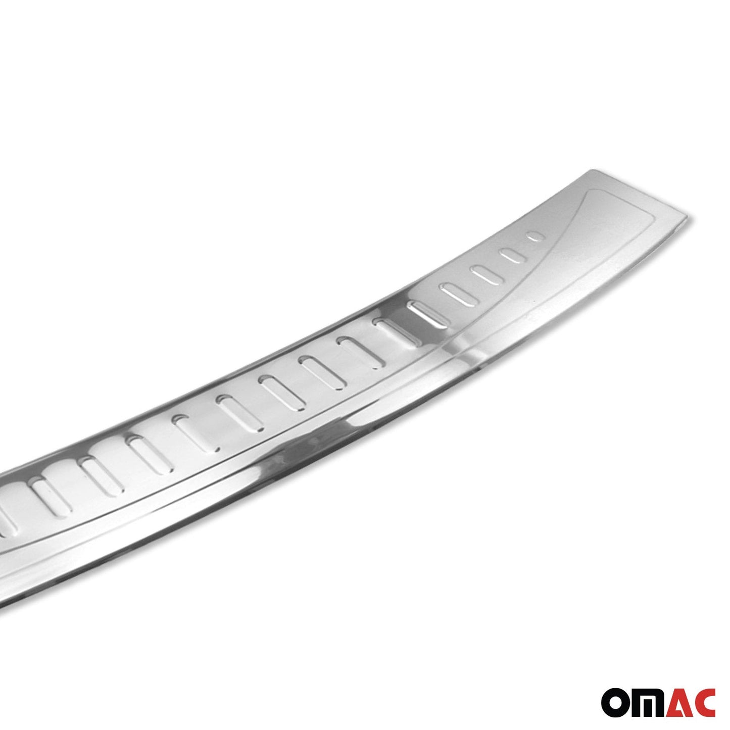 OMAC Rear Bumper Sill Cover Protector for Mini Countryman R60 2011-2016 Steel Silver 5243095
