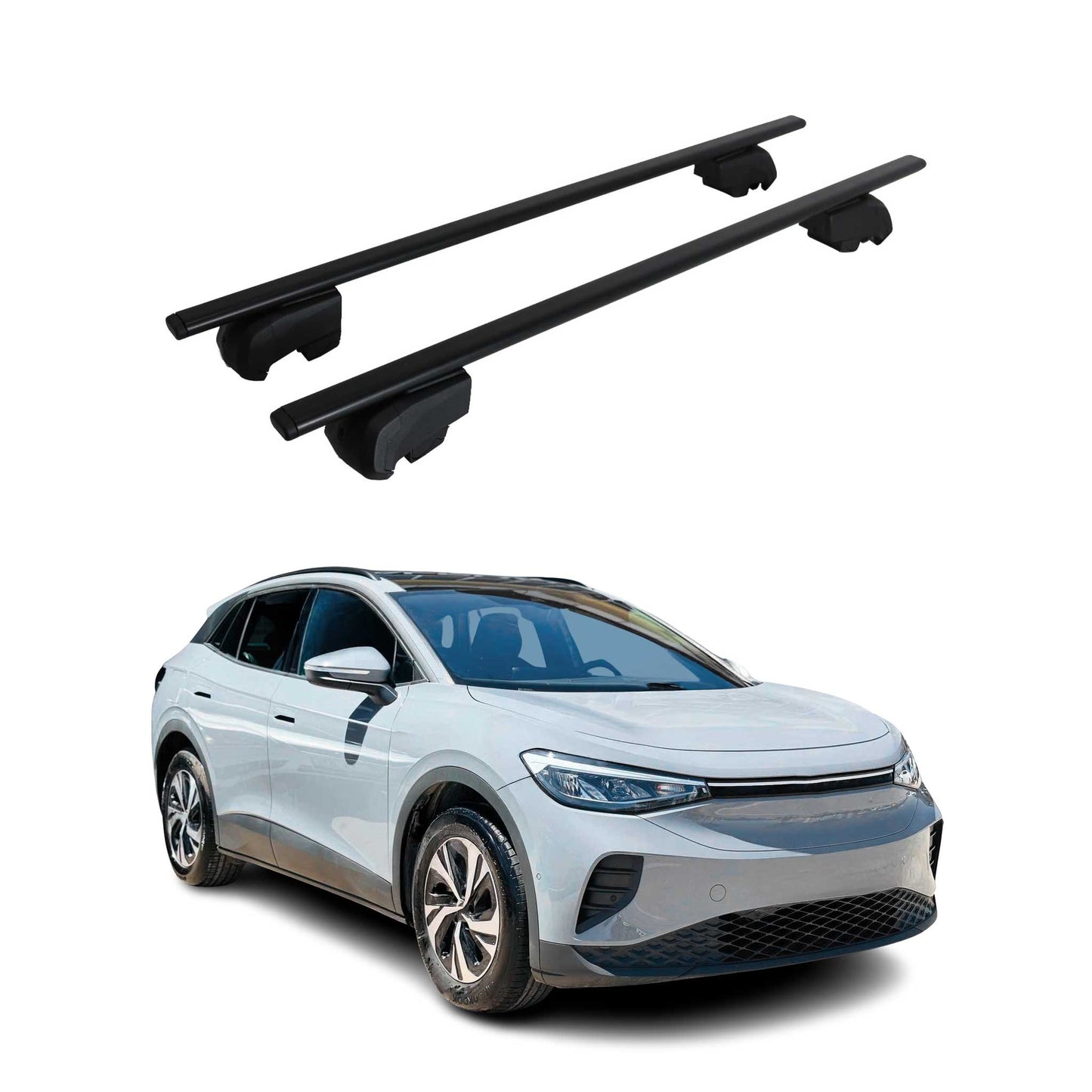 2021-2024 VW ID.4 Roof Rack Cross Bars Black