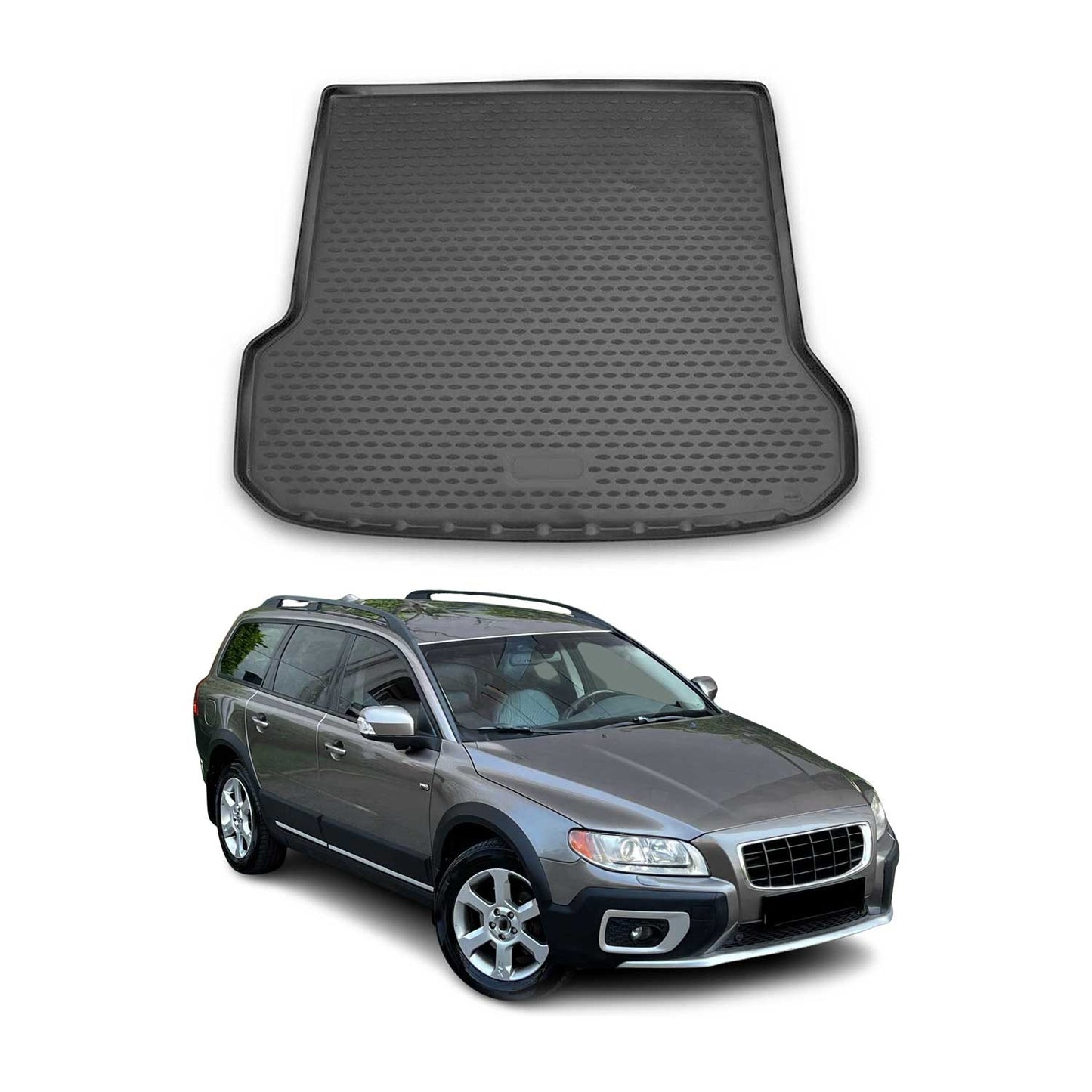 2008-2016 Volvo XC70 Cargo Liner Trunk Mat All Weather Black