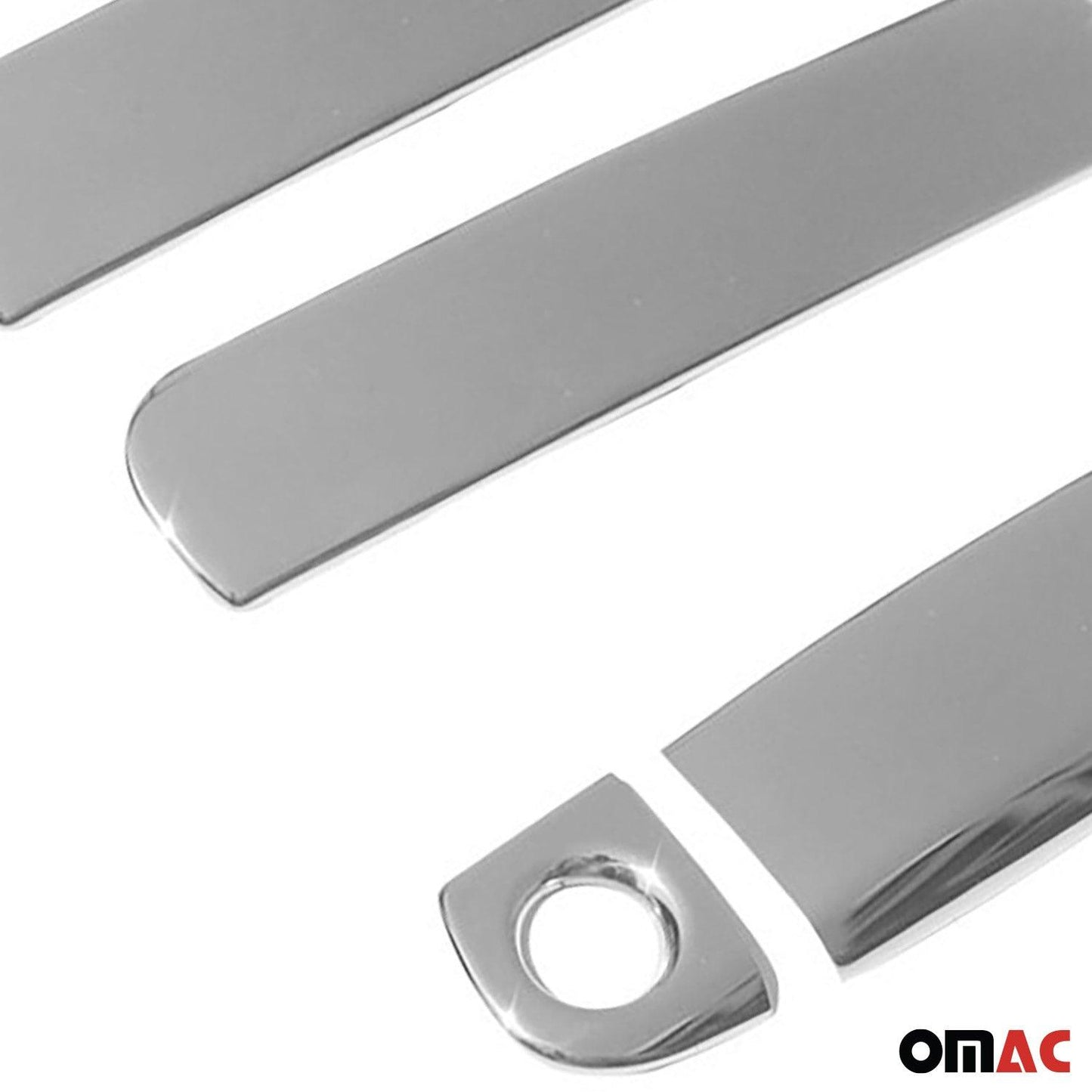 OMAC Car Door Handle Cover Protector for Audi A3 / A3 Quattro 2006-2013 Steel 5 Pcs 1101041