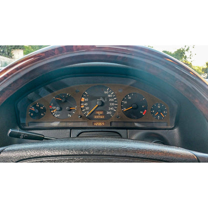 OMAC Dash Trim Speedometer Frame for Mercedes E class w140 1991-1998 Frame Birdeye 4729215-V1