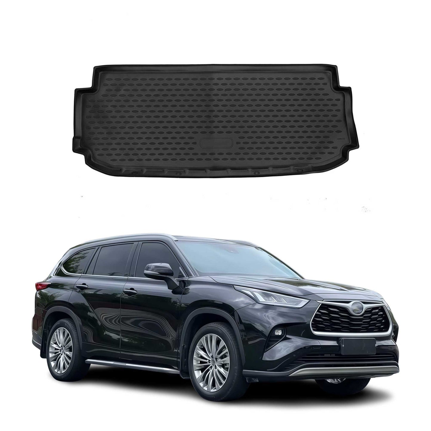 2020-2025 Toyota Highlander Cargo Liner Trunk Mat All Weather Black