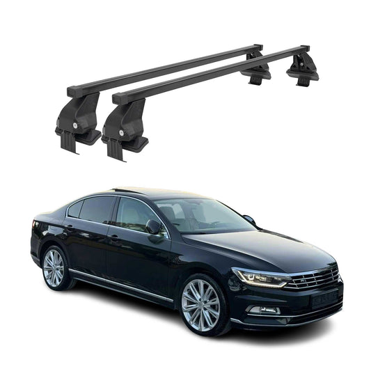 2015-2022 VW Passat B8 Roof Rack Cross Bars Black