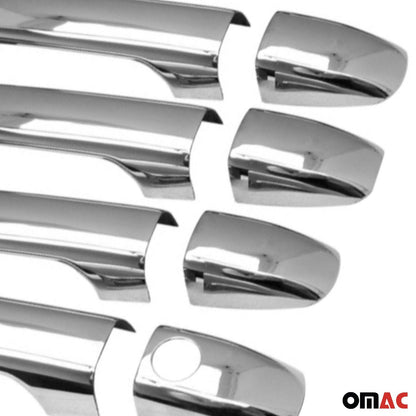 OMAC Car Door Handle Cover Protector for Mercedes Metris 2016-2024 Stainless Steel 8x '4733044