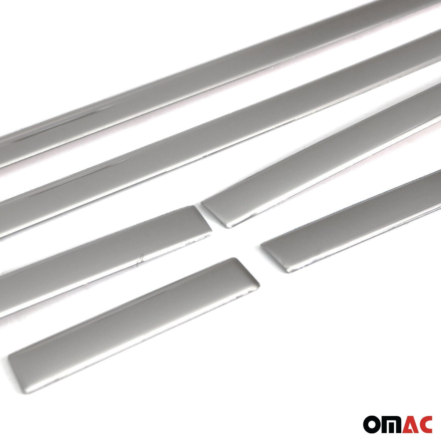 OMAC Side Door Molding Trim for Buick Regal Sedan 2011-2017 Steel Silver 6x 5215131