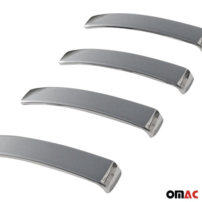 OMAC Car Door Handle Cover Protector for RAM ProMaster City 2015-2022 S. Steel 5x U005872