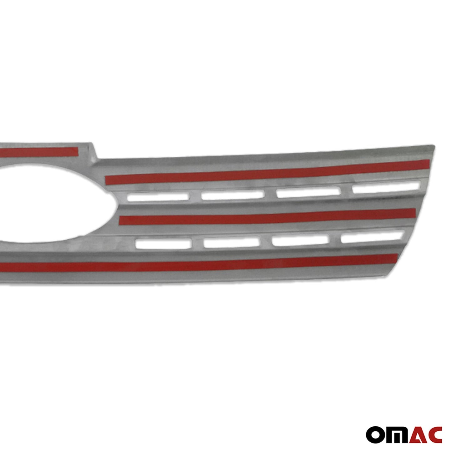 OMAC Front Bumper Grill Trim Molding for Ford Transit Connect 2010-2013 Steel 2x 2622083