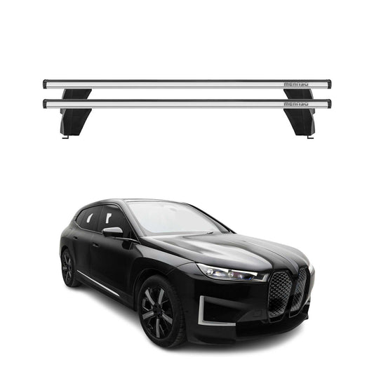 2022-2025 BMW iX Roof Rack Cross Bars Silver