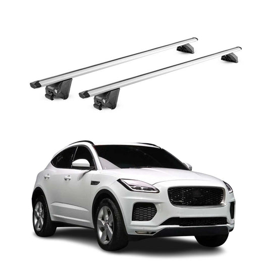 2018-2025 Jaguar E-Pace Roof Rack Cross Bars Silver